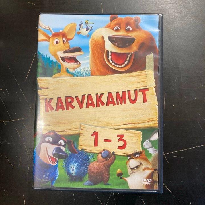 Karvakamut 1-3 3DVD (VG/M-) -animaatio-